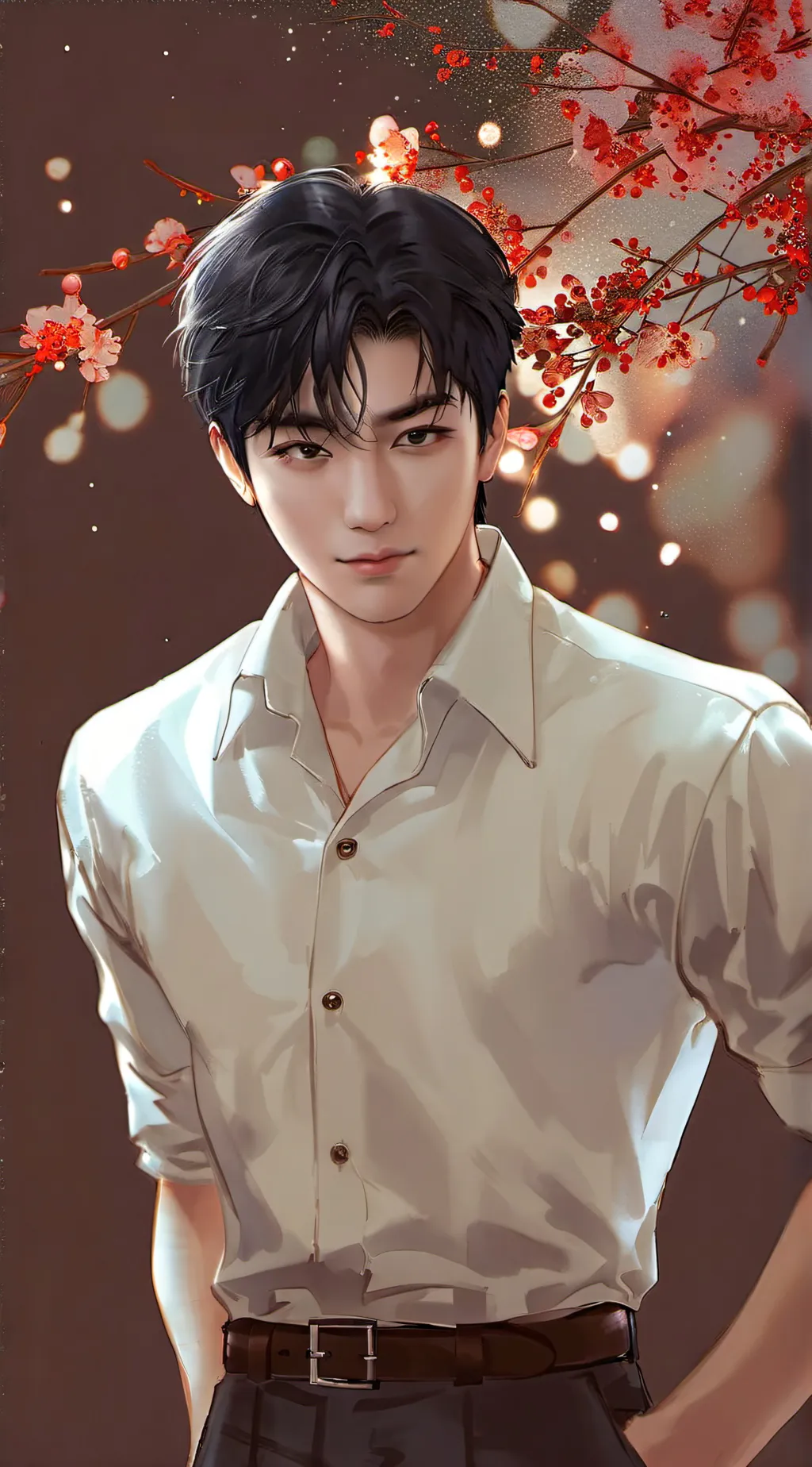 ai character: Henry Wong  background
