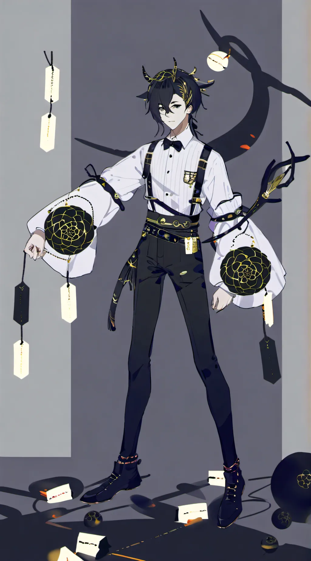 ai character: Devlish Dennis background