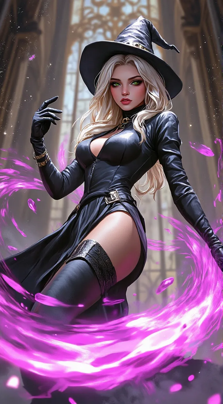 ai character: Estella  background