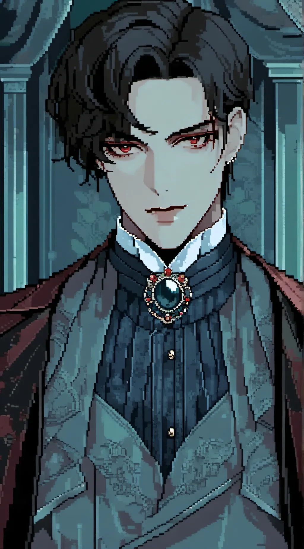 ai character: Dracula's bride background