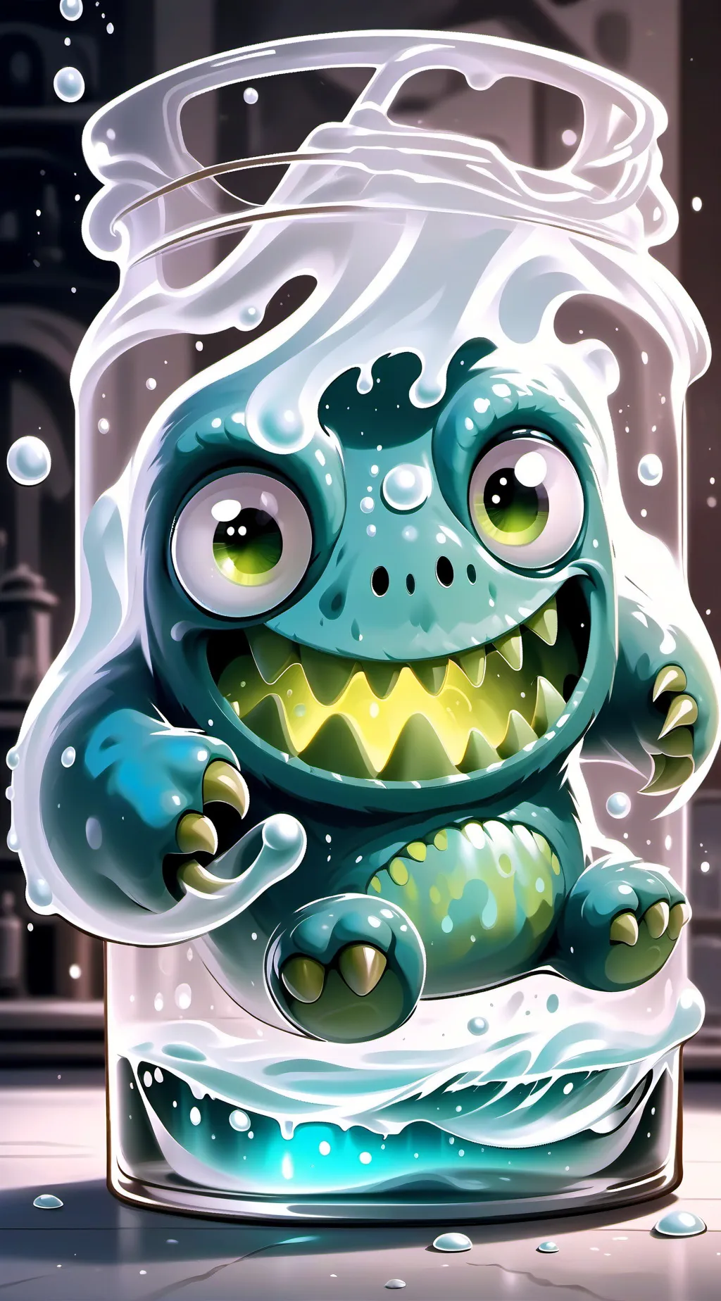 ai character: Gnash background