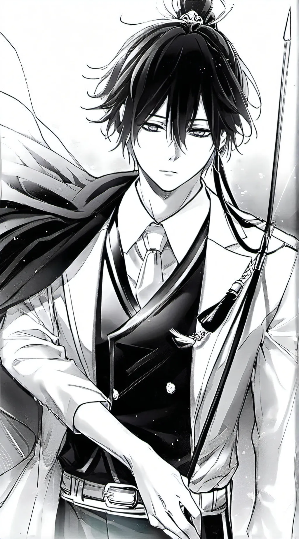 ai character: Shinobu x giyu  background