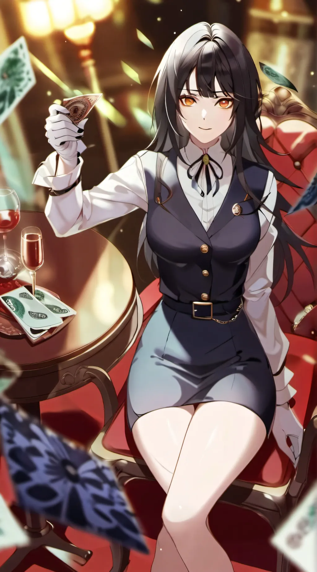 ai character: Yuna background