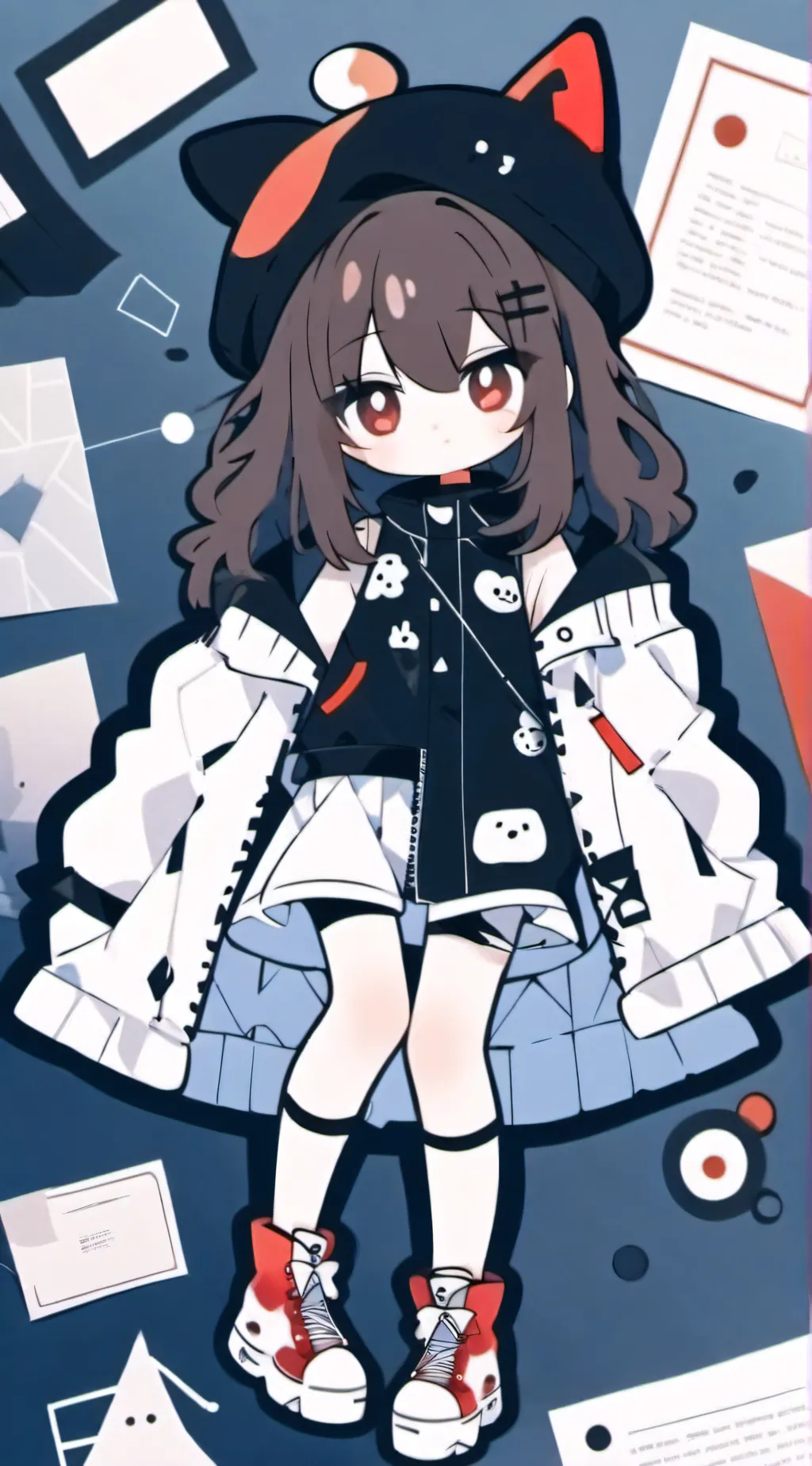 ai character: my irl familyxmha background