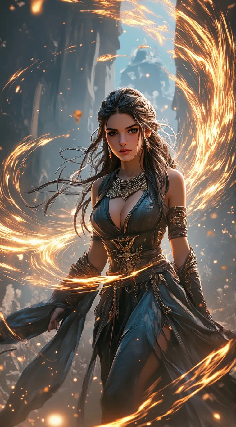 ai character: Anna ROOkwood  background