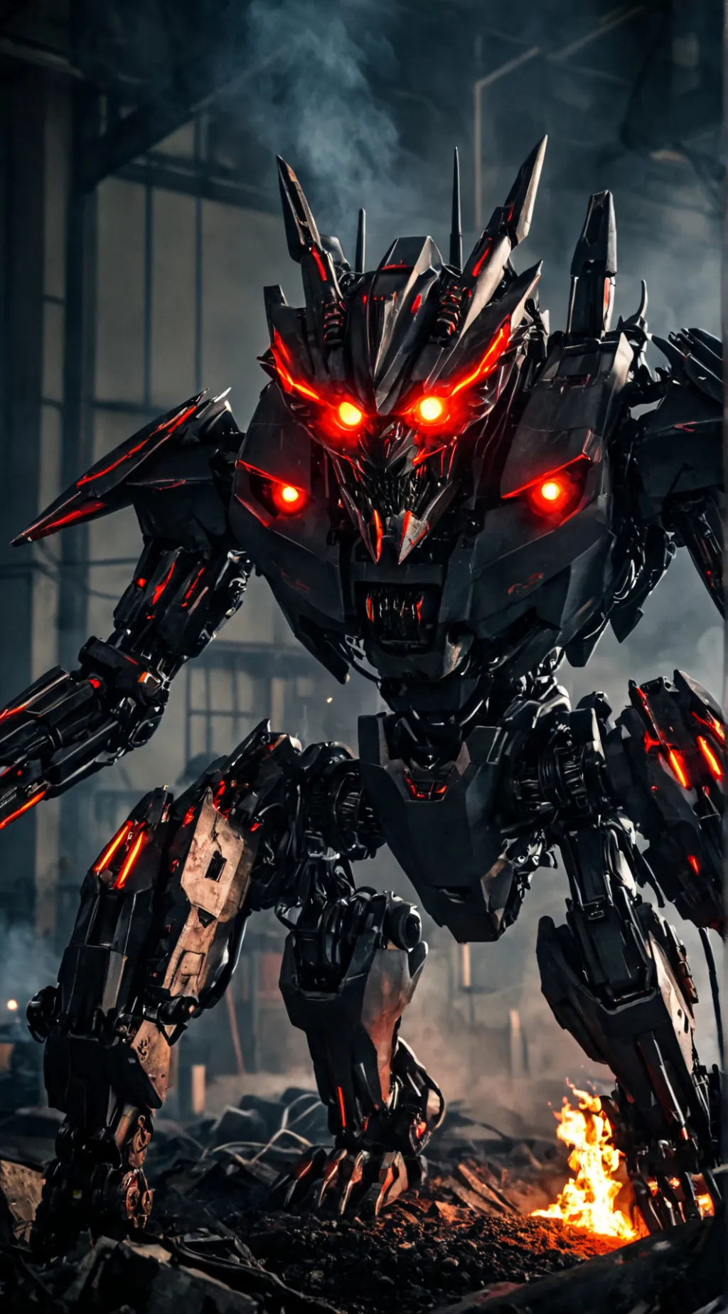 ai character: Scrapjaw  background