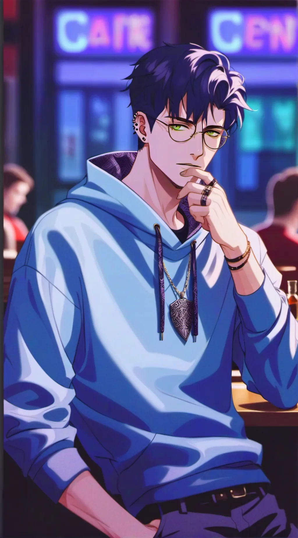 ai character: Liam background