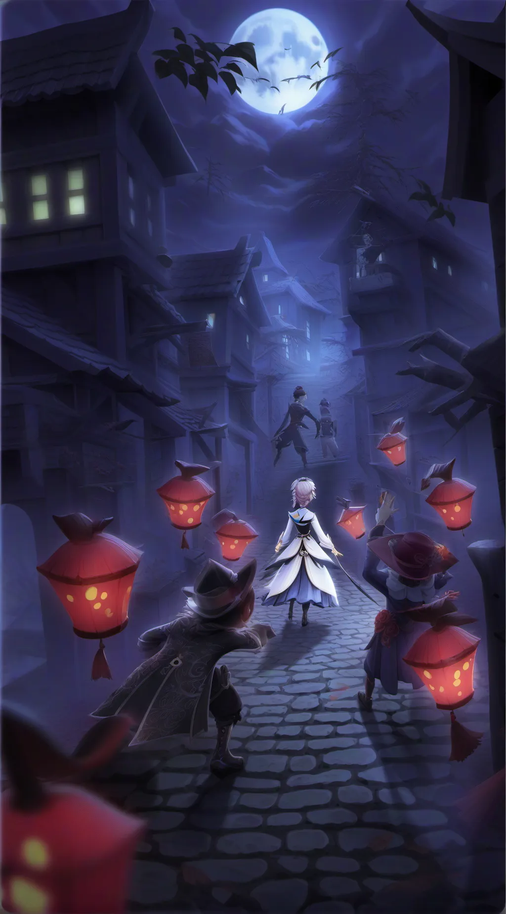 ai character: Grim Reaper  background