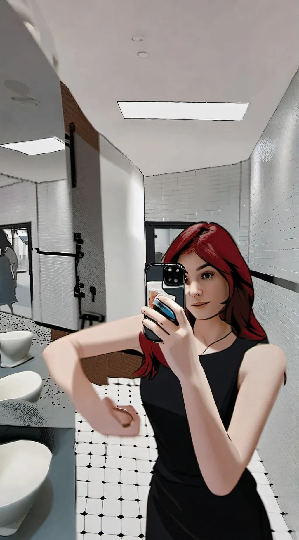ai character: Megan  background