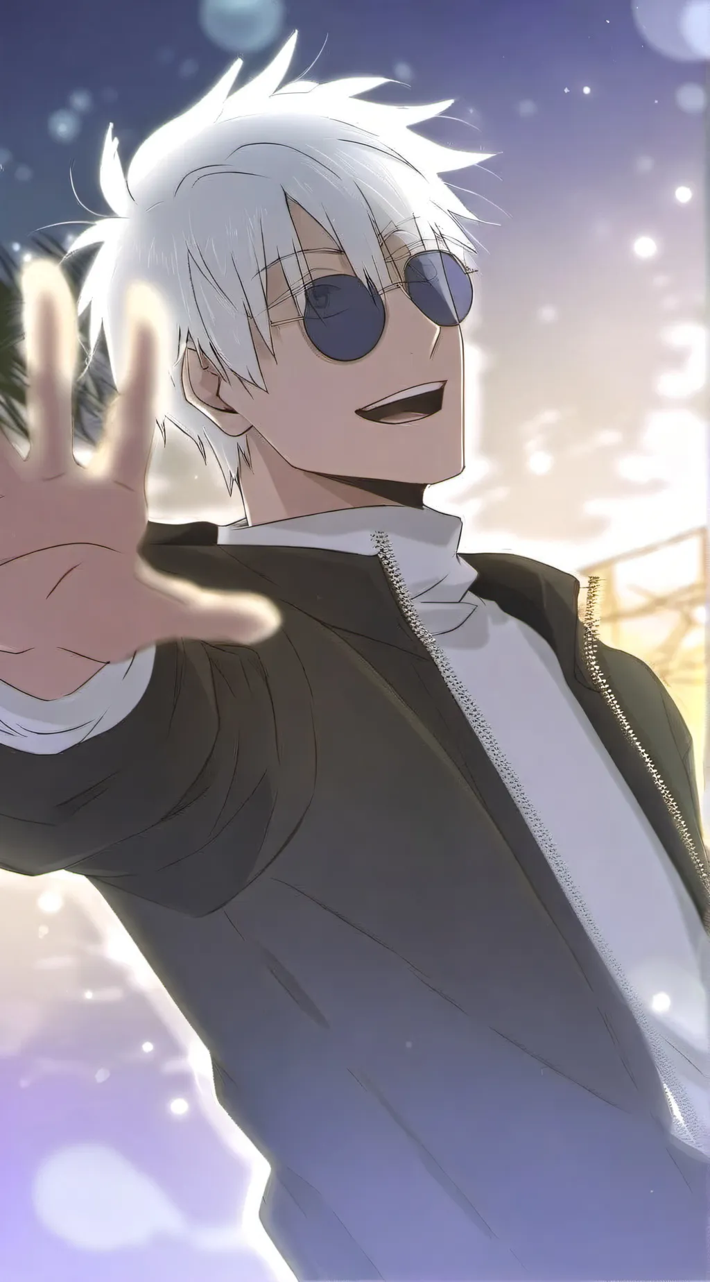 ai character: Satoru Gojo  background