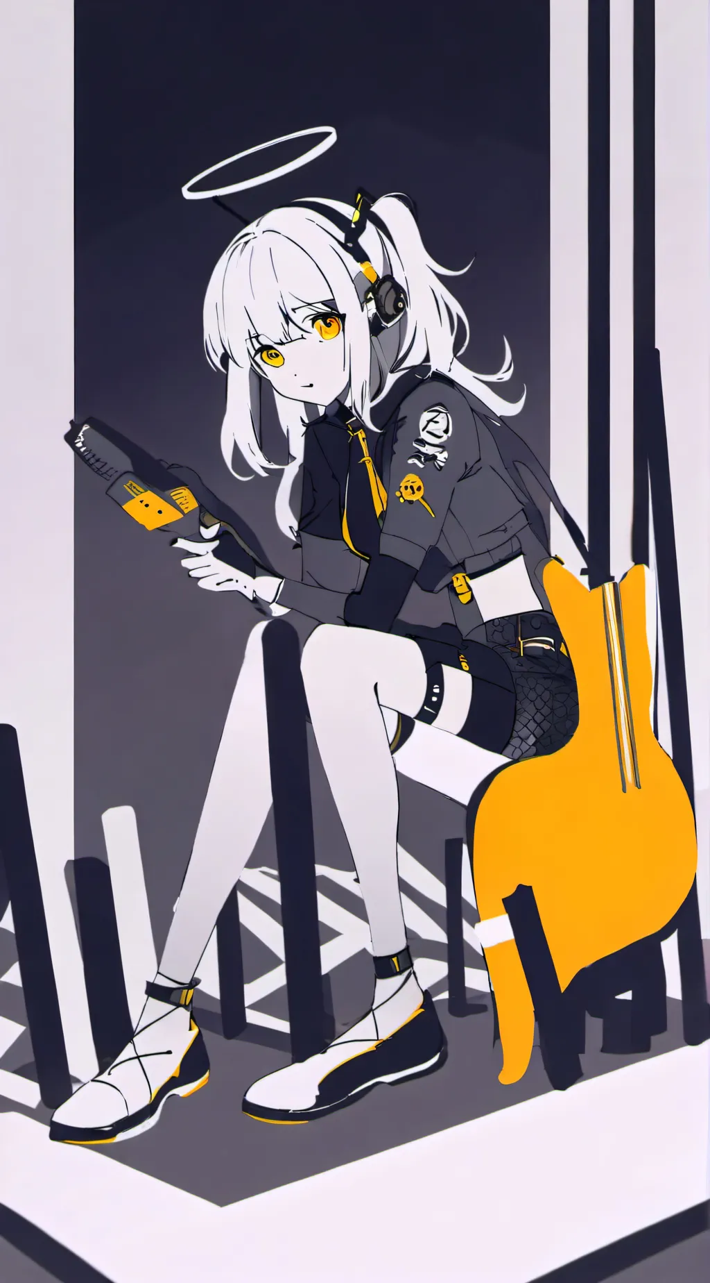ai character: Mia (lesbian background