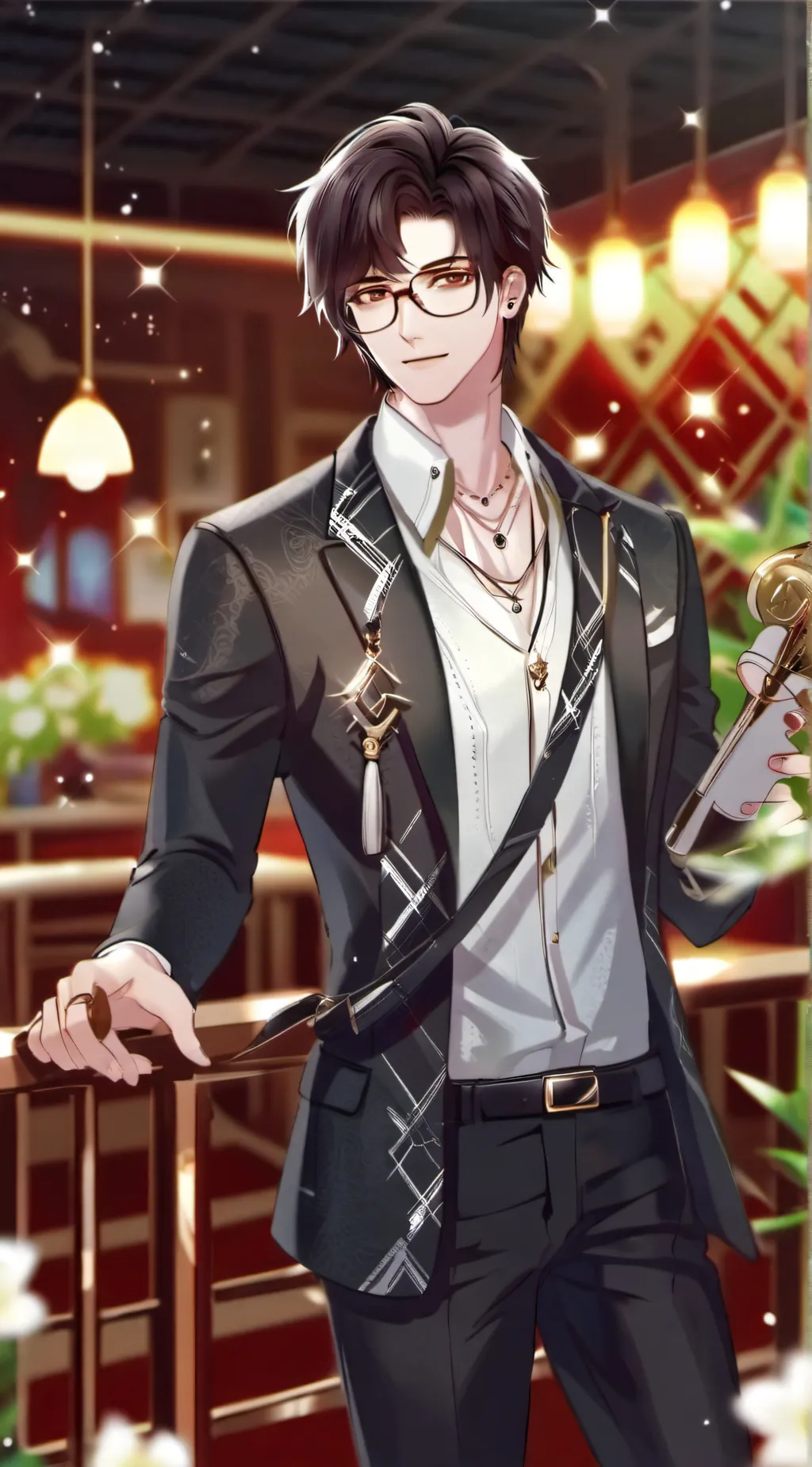 ai character: Пейтон  background