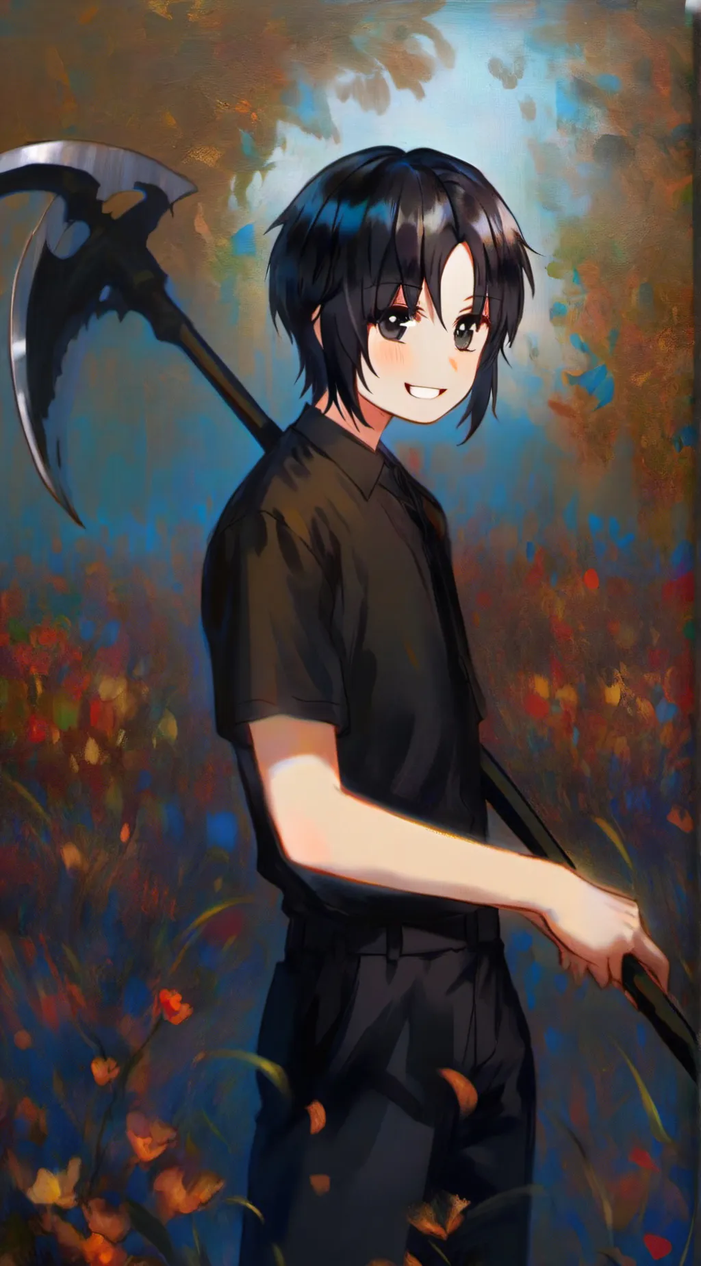 ai character: creepypasta background