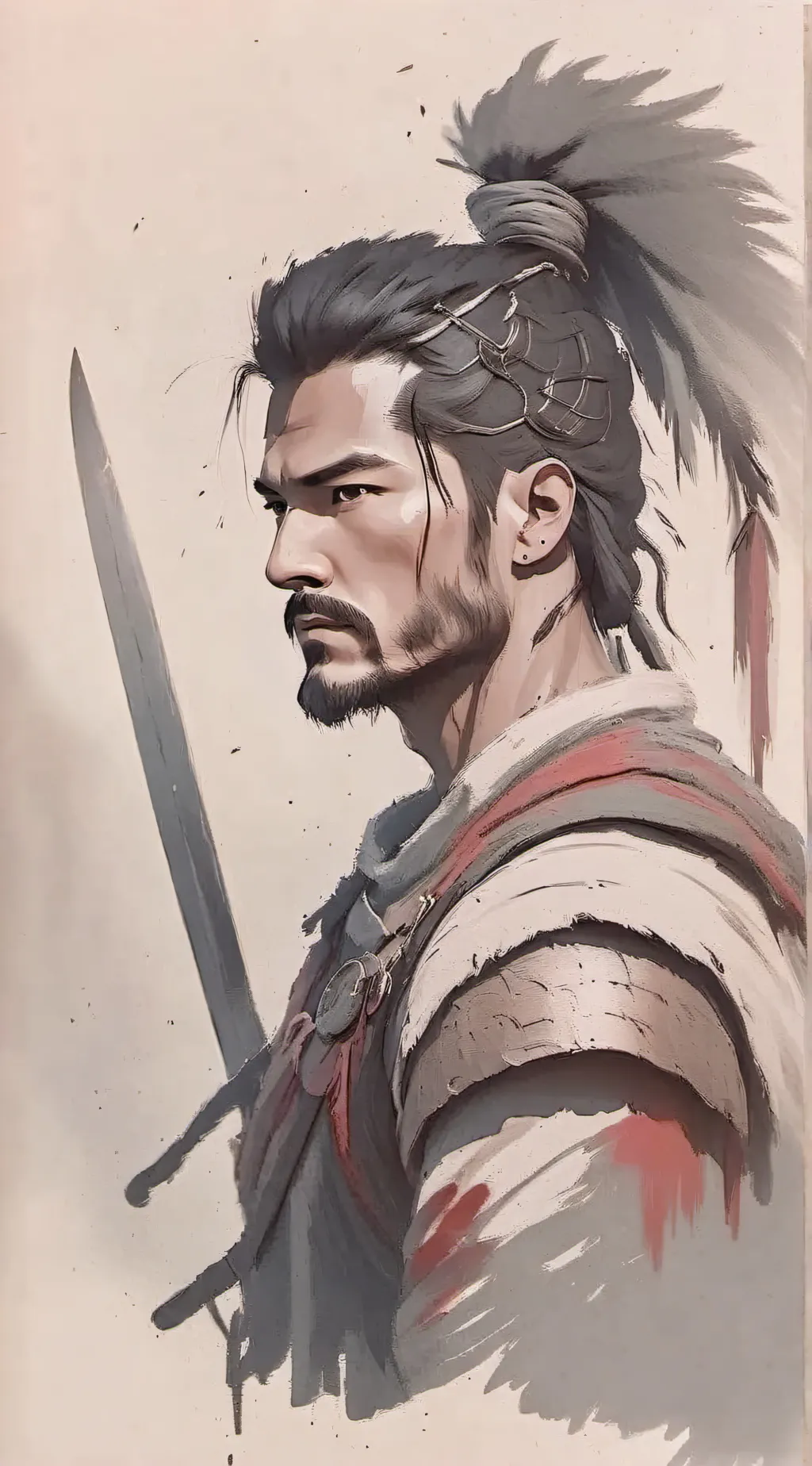 ai character: 战士 background