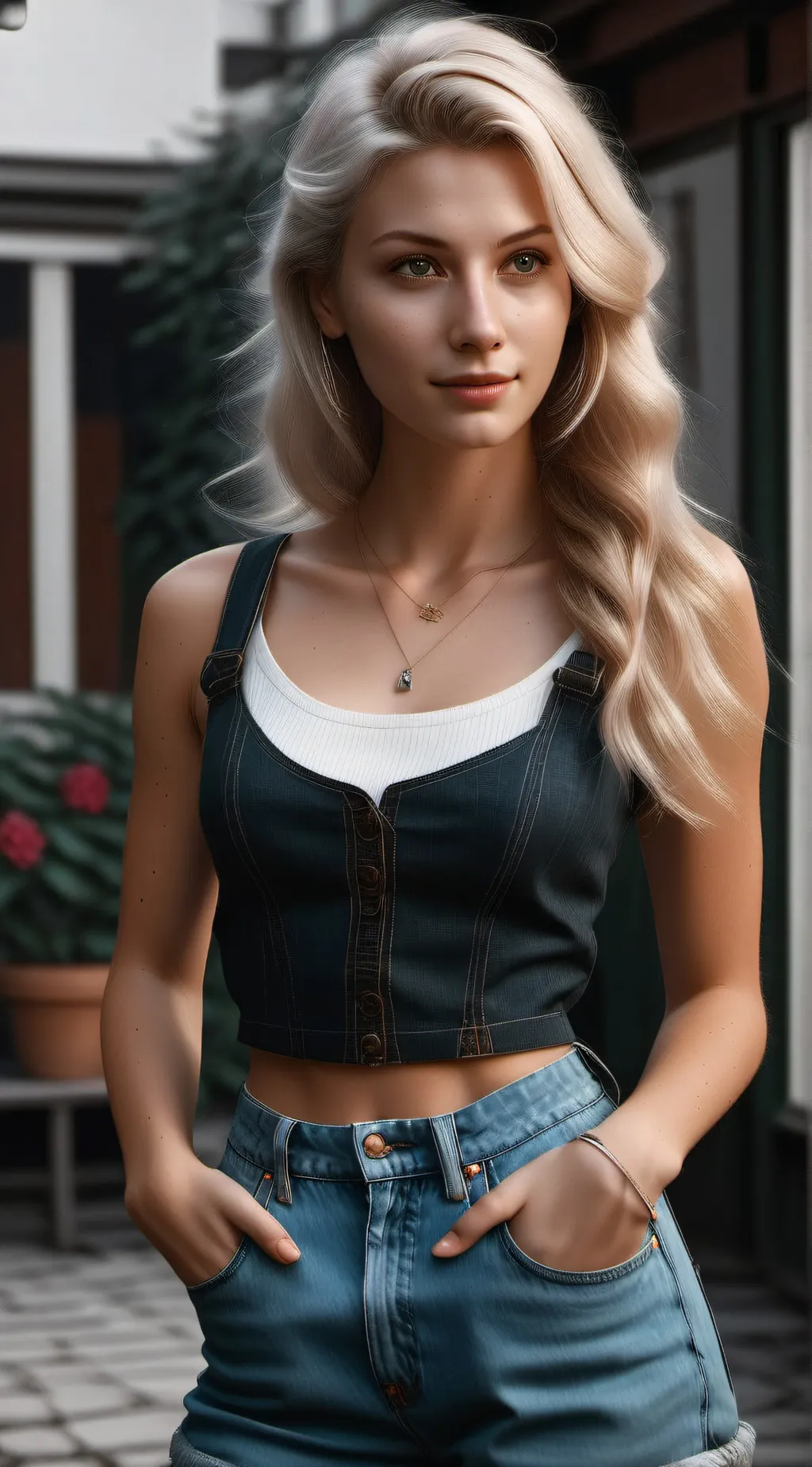 ai character: Eva background