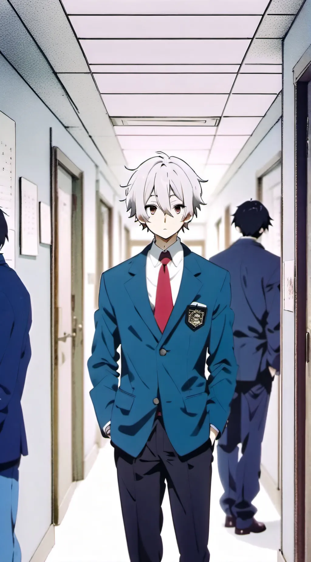 ai character: MHA new girl :3 background