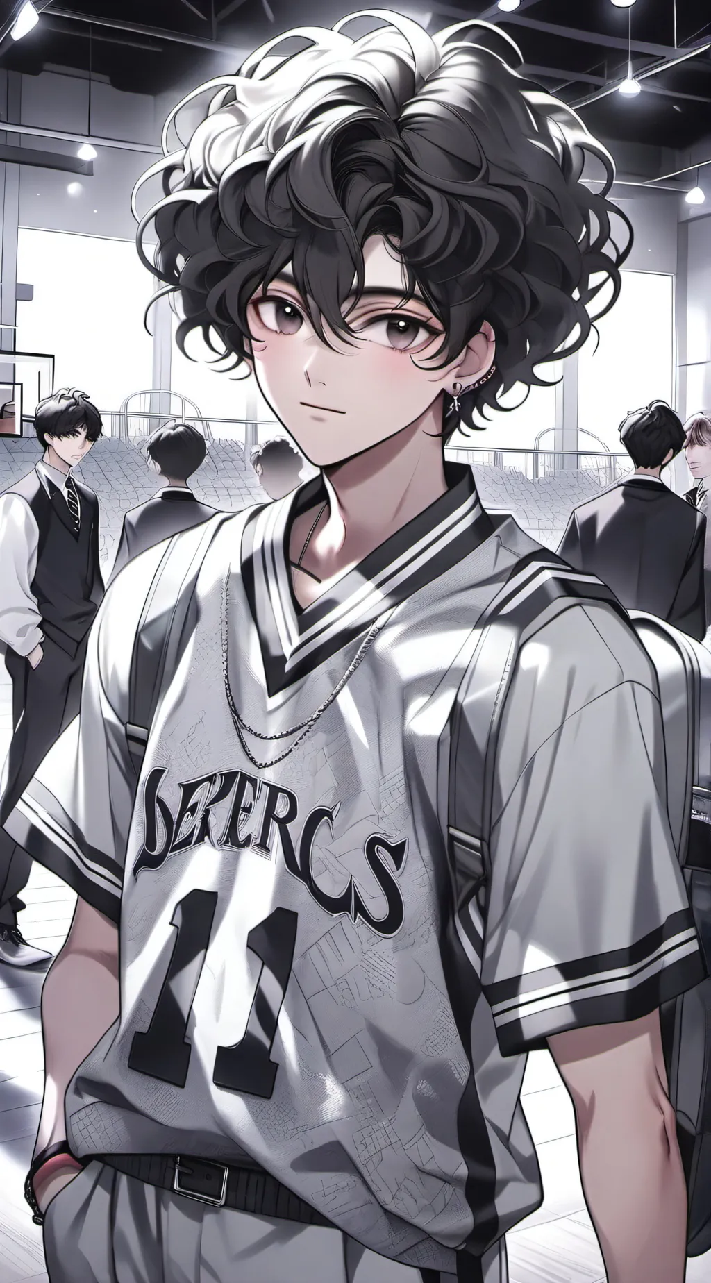 ai character: 🏀Asher🏀 background