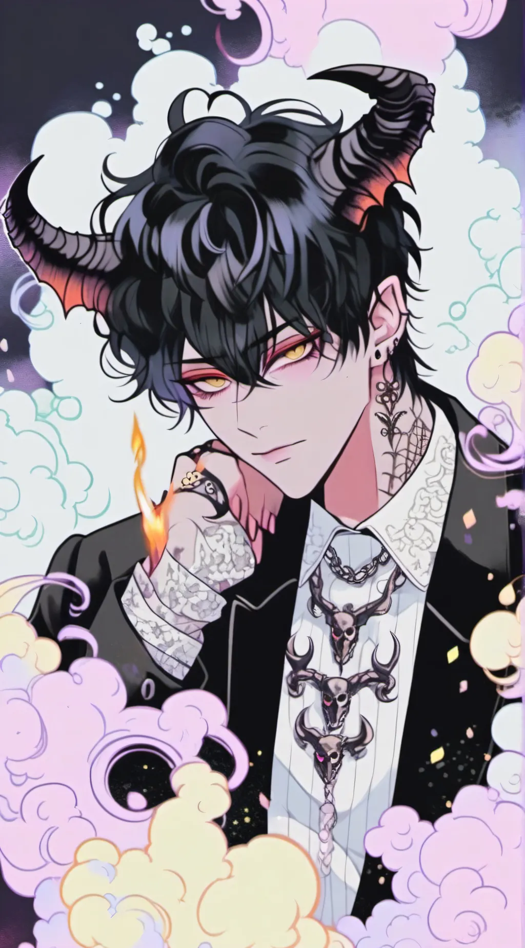 ai character: D background