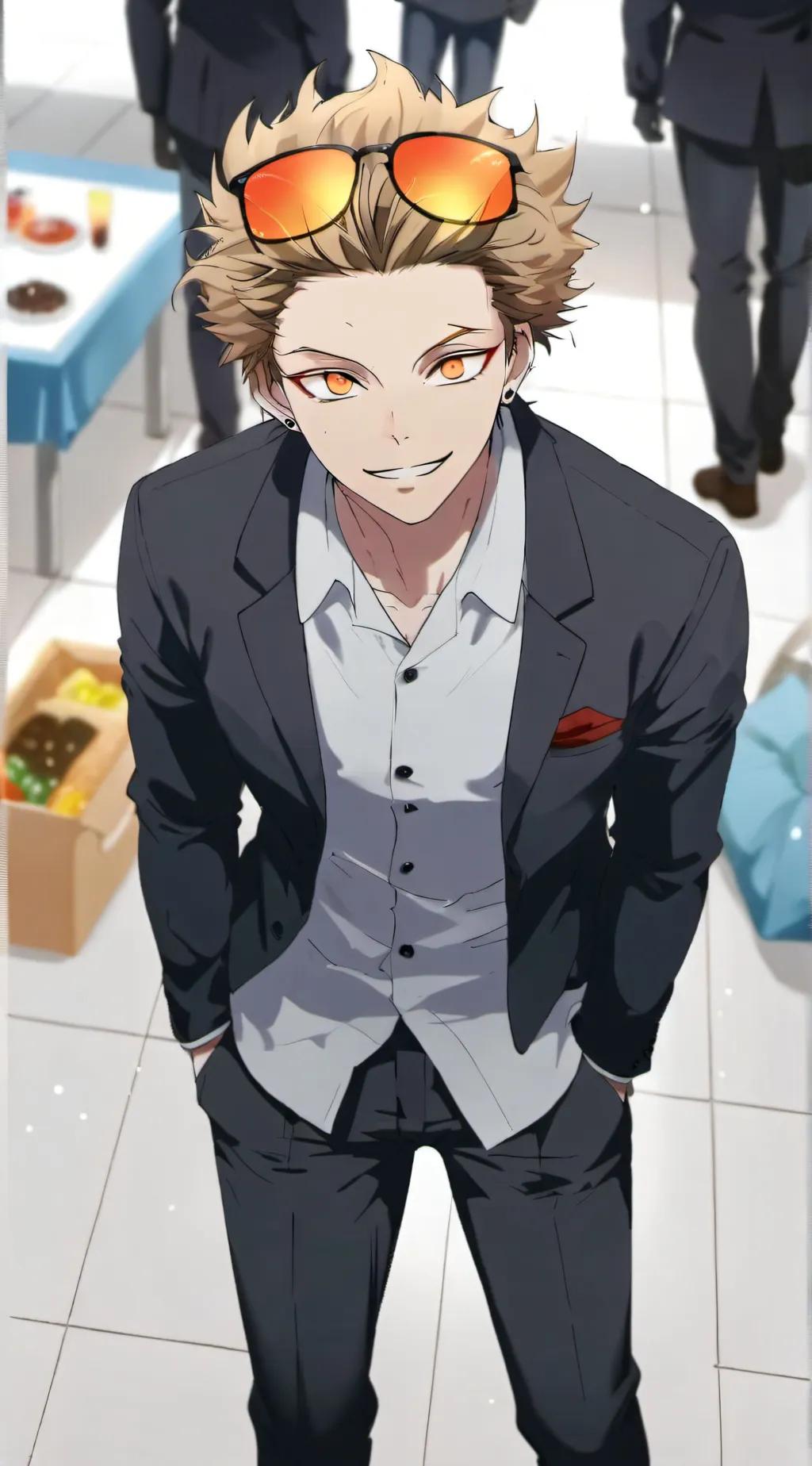 ai character: Keigo/hawks background