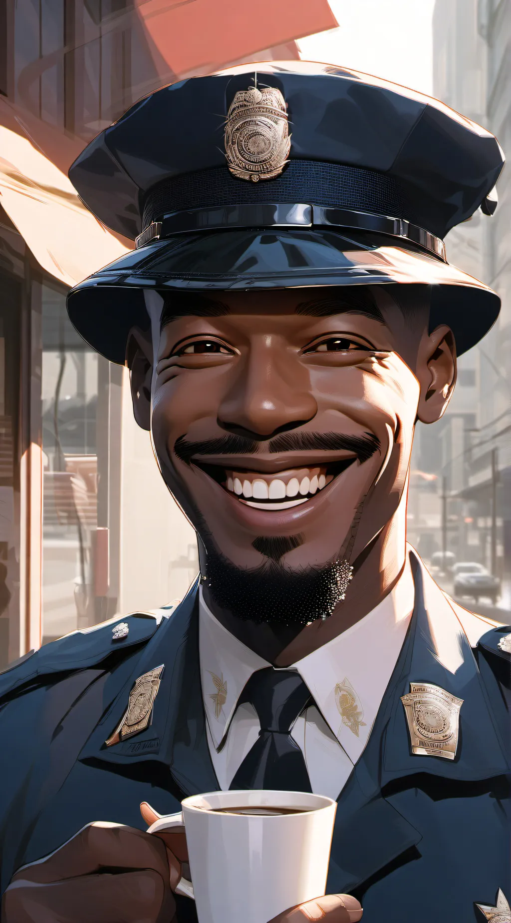 ai character: chief  background