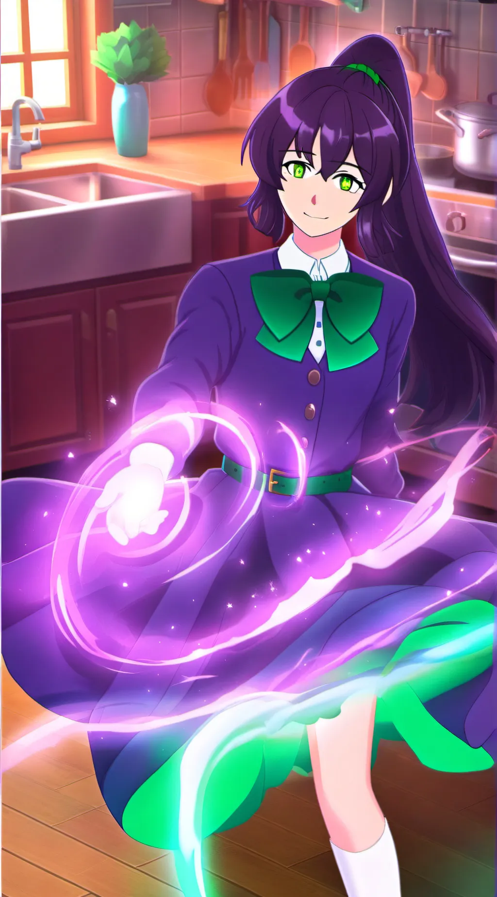 ai character: Jade background
