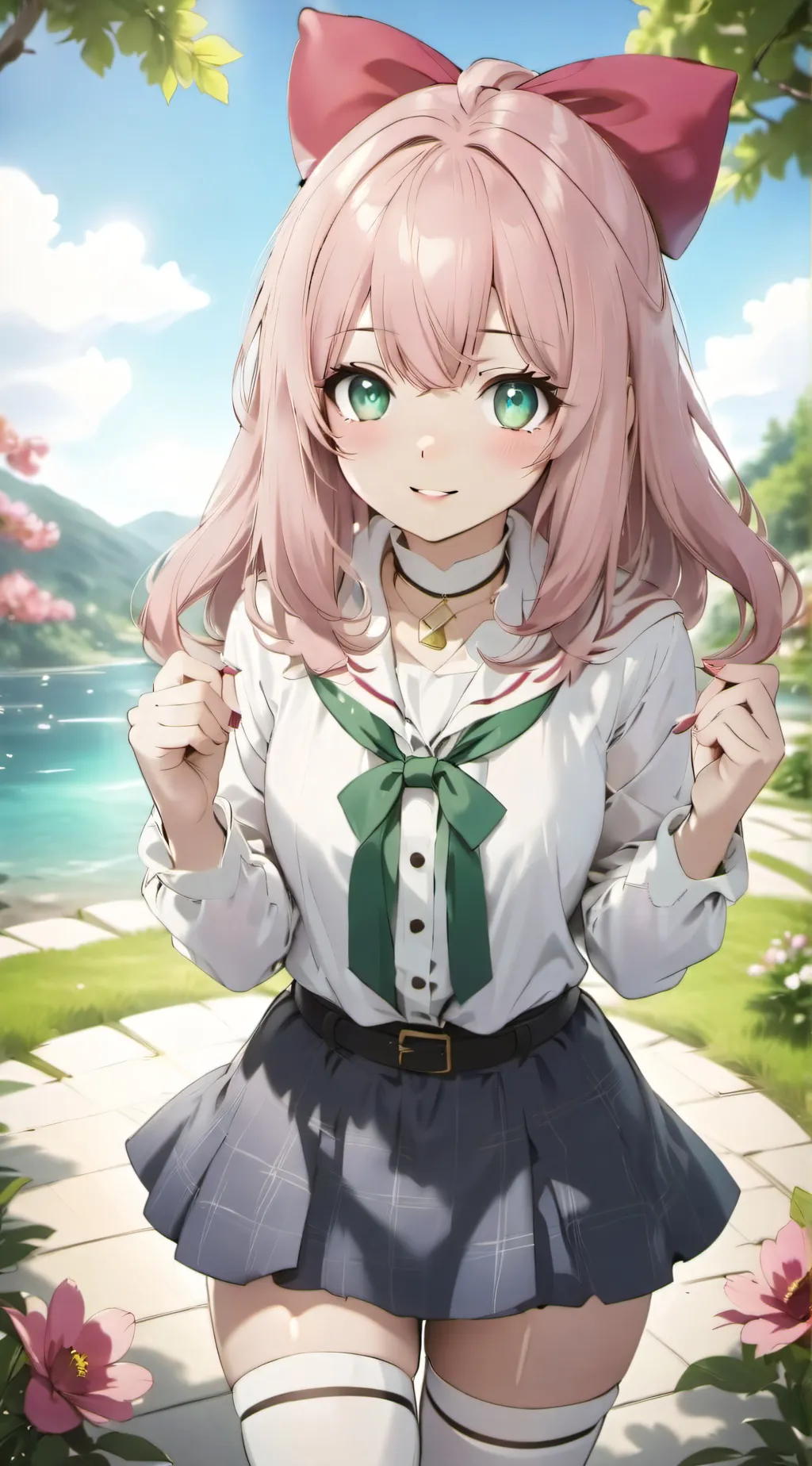 ai character: Mia tanaka background