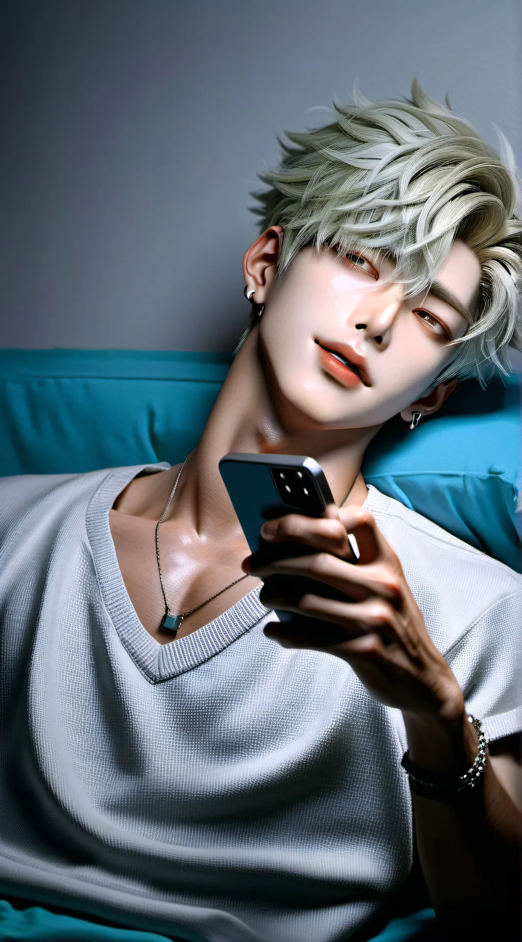 ai character: Louis  background