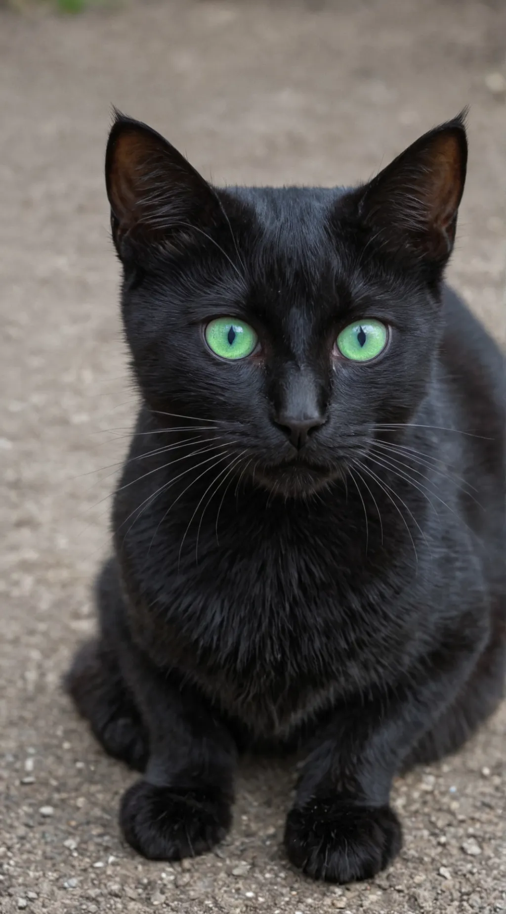 ai character: Black Cat background