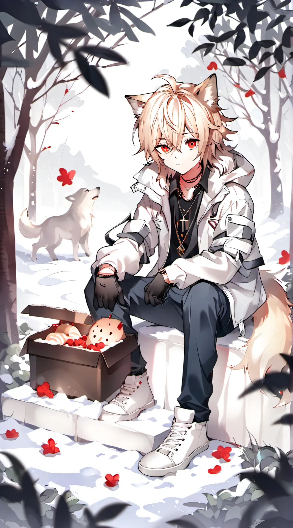 ai character: Leo background