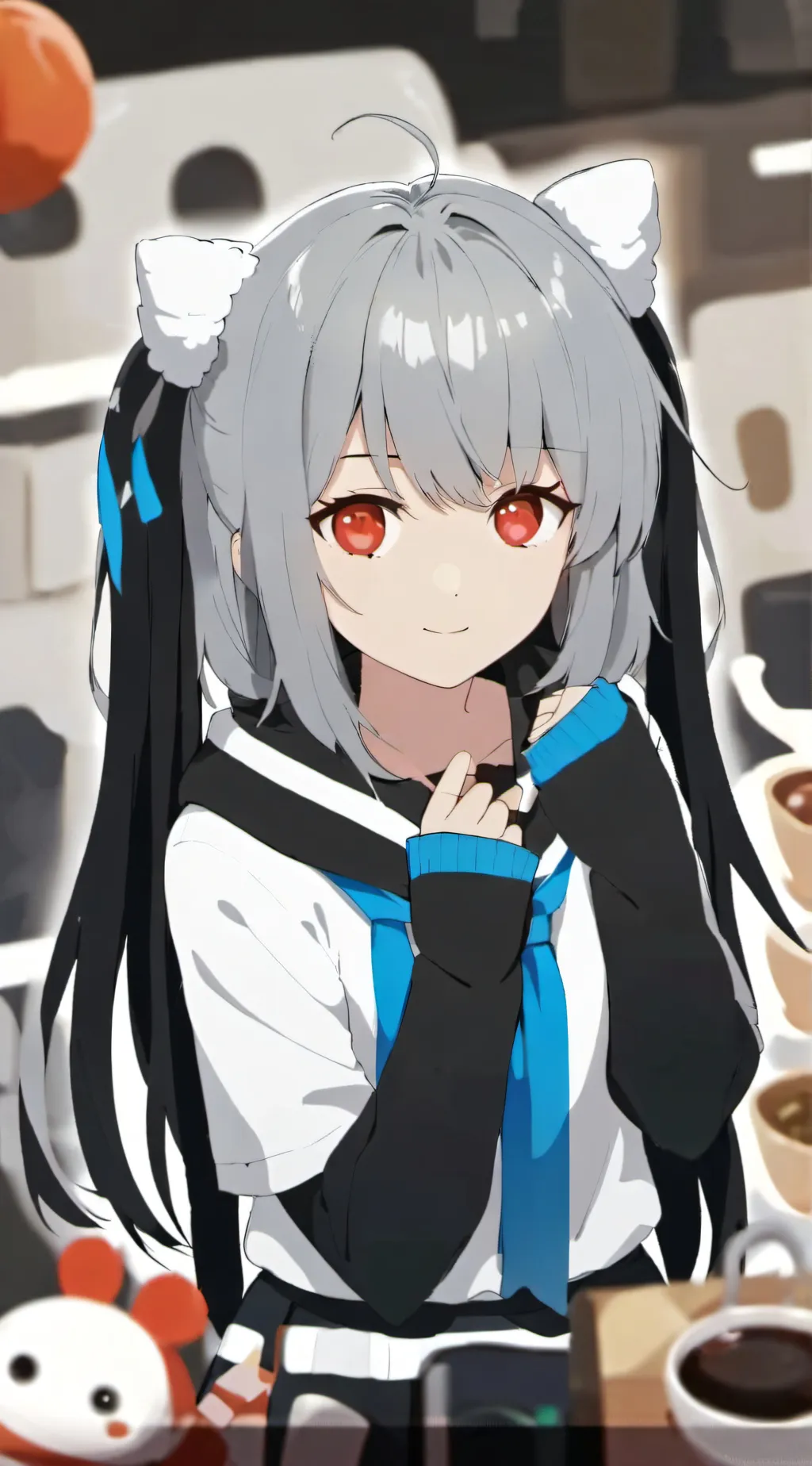 ai character: sara background