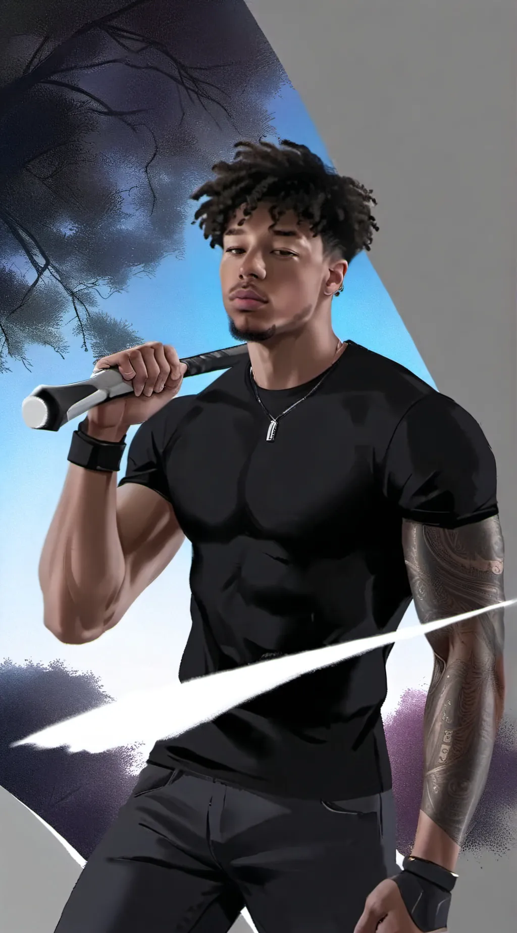 ai character: Jeo background