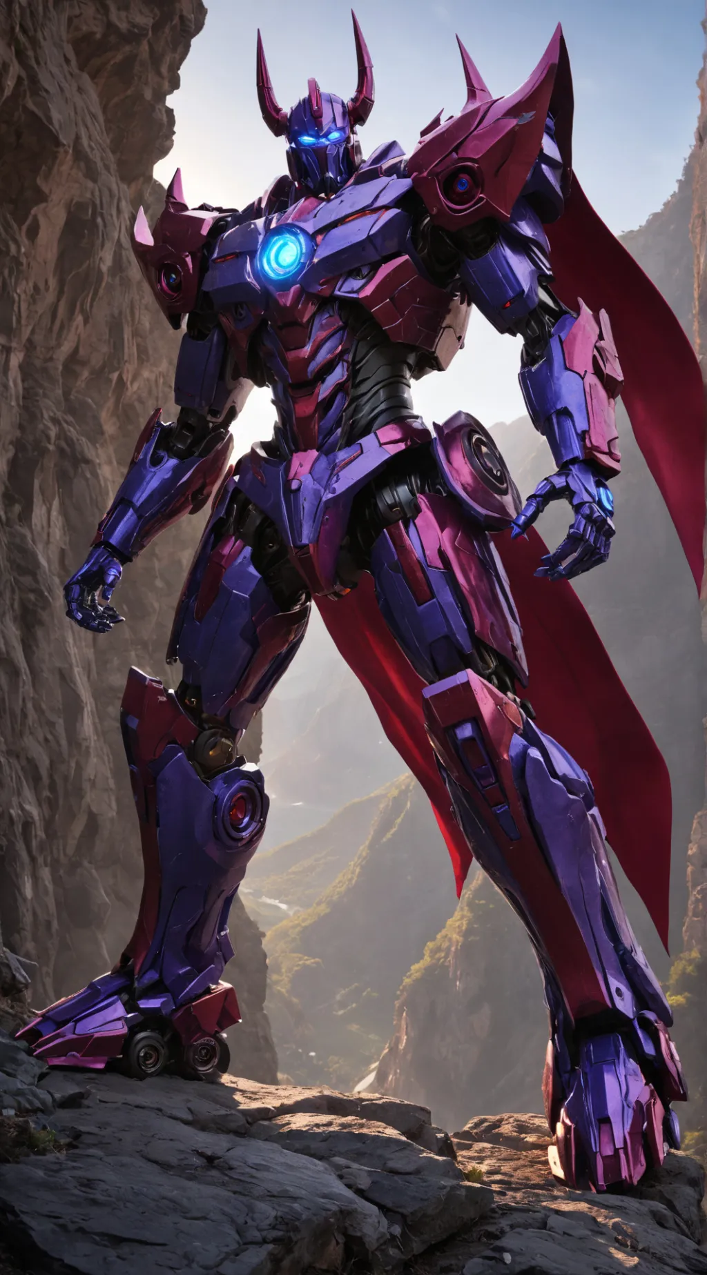 ai character: ALPHA TRION background