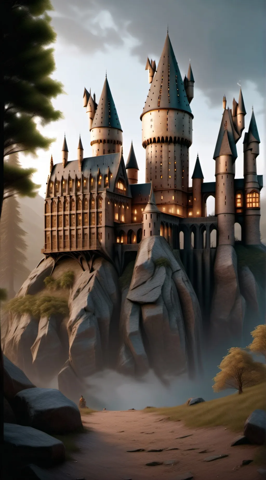 ai character: ✨HOGWARTZ✨ background