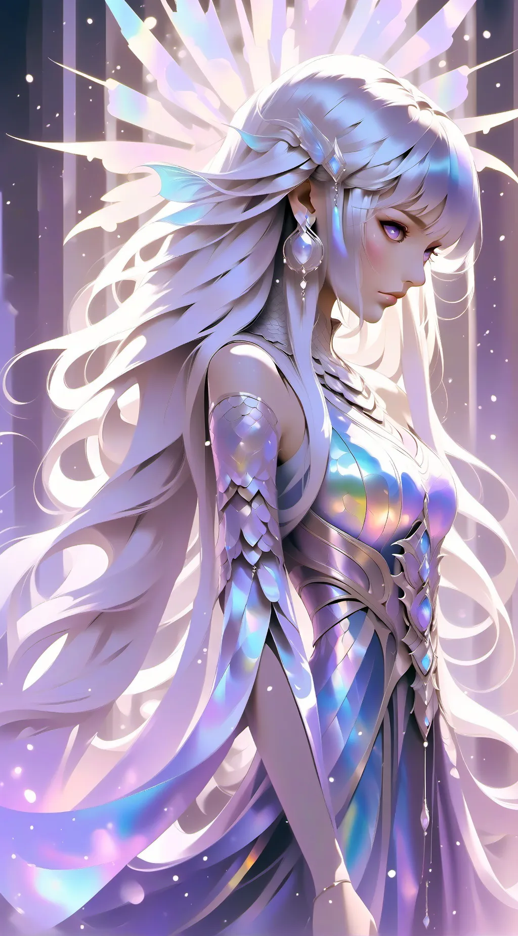 ai character: Sakura background