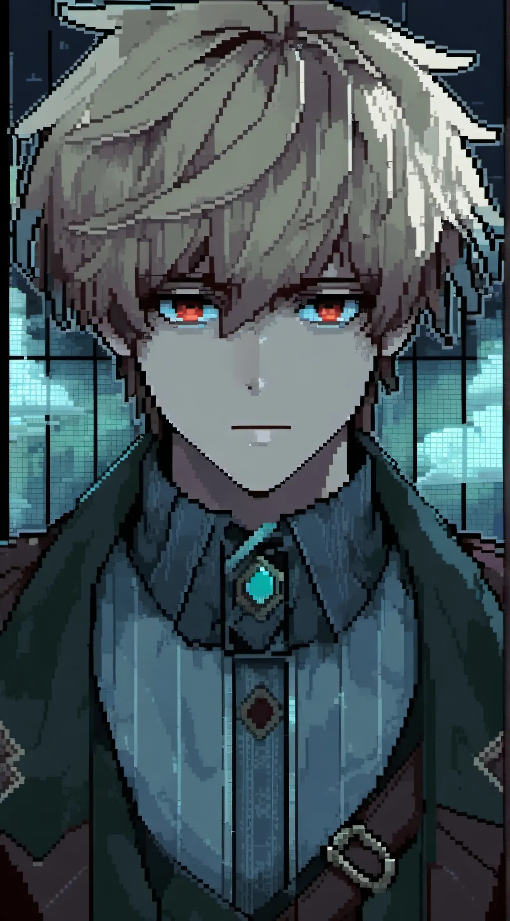 ai character: Katsuki Bakugo background