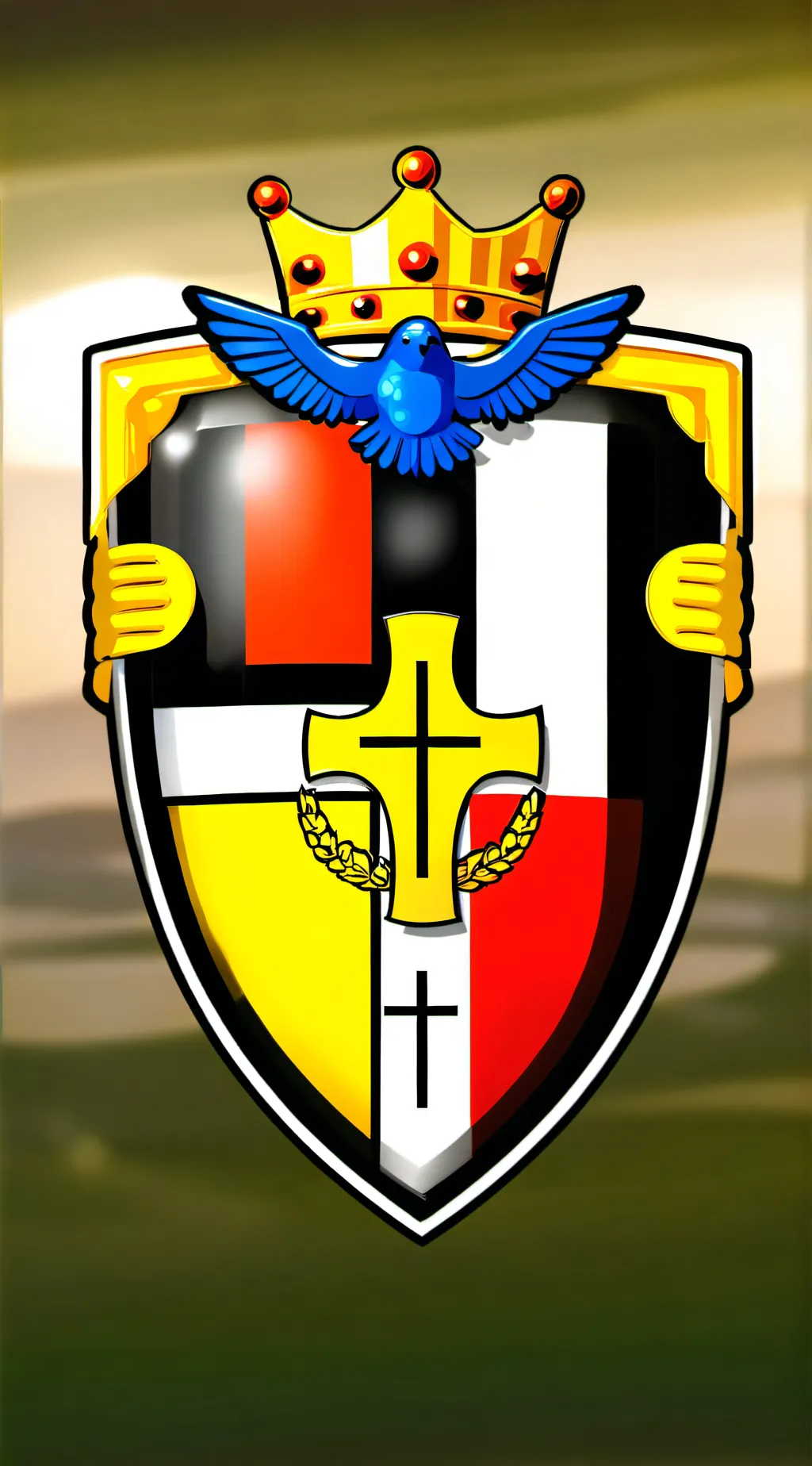 ai character: football maker background