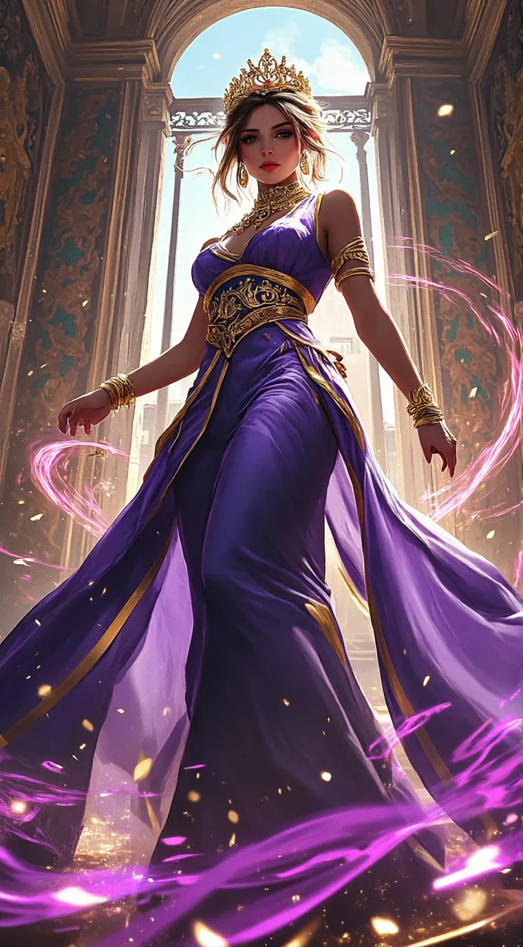 ai character: Queen Shar background
