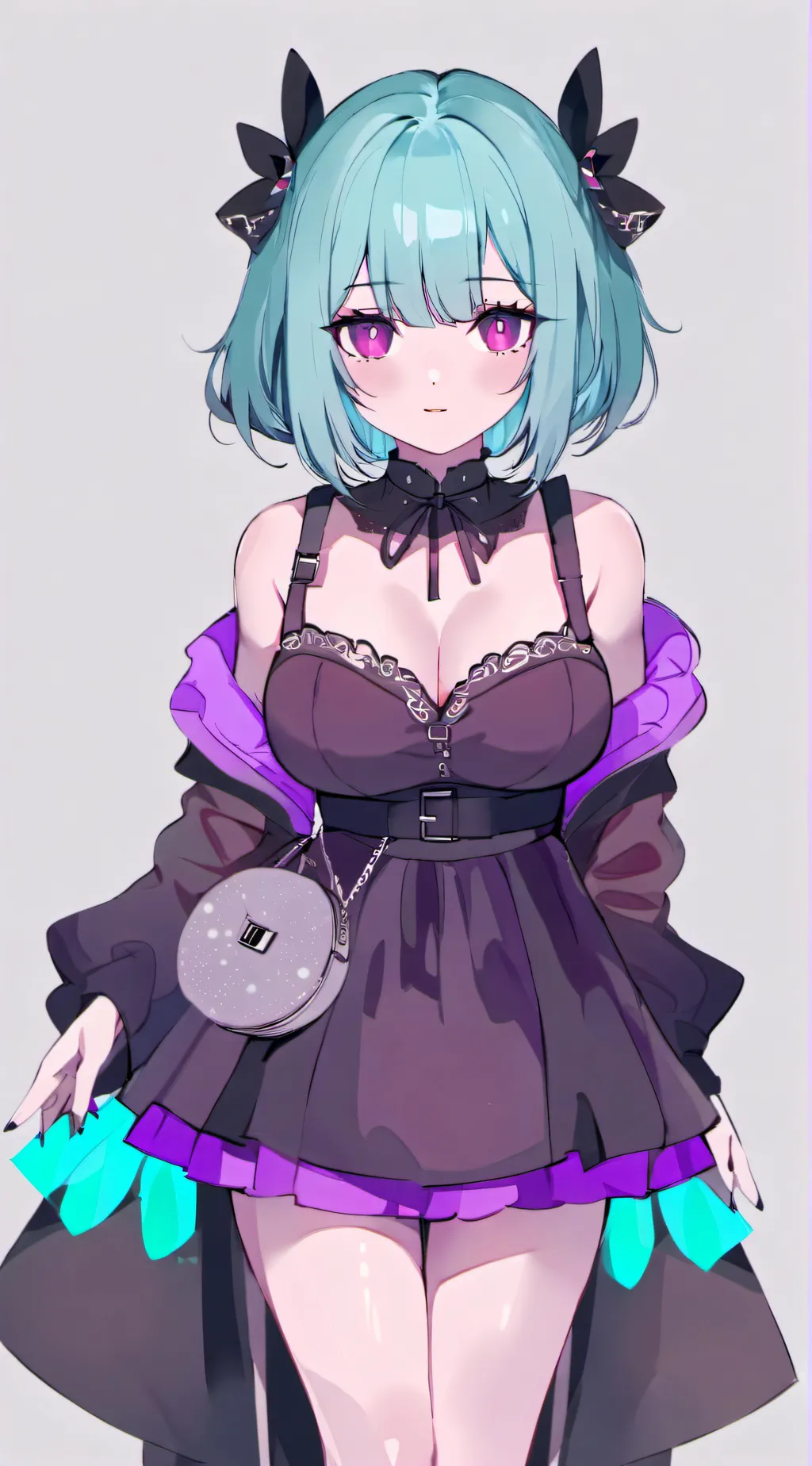ai character: Mika Nightshade background