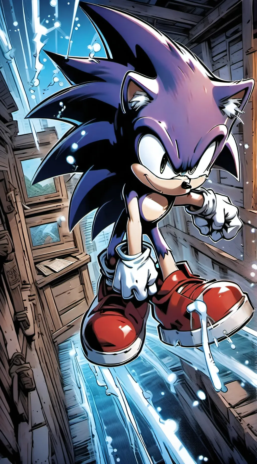 ai character: sonic background