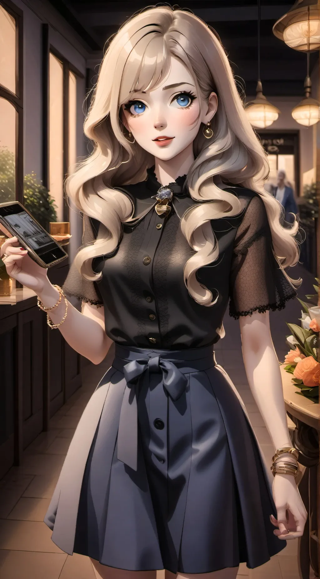 ai character: Anna background