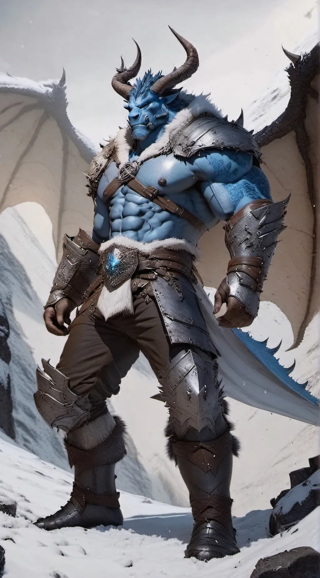 ai character: dragon(tu padre) background
