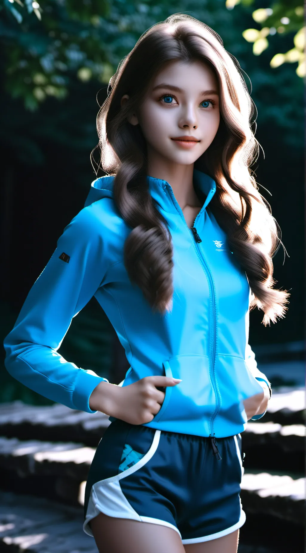 ai character: ellie  background