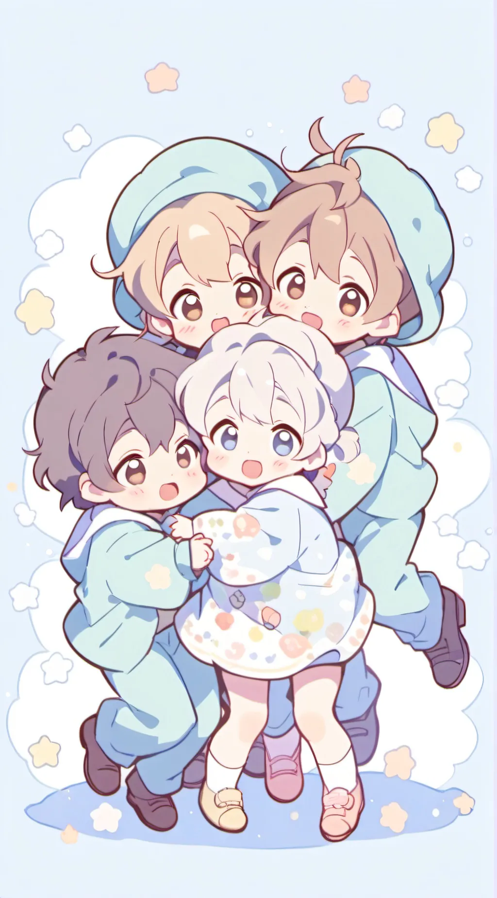 ai character: “Three brothers” background