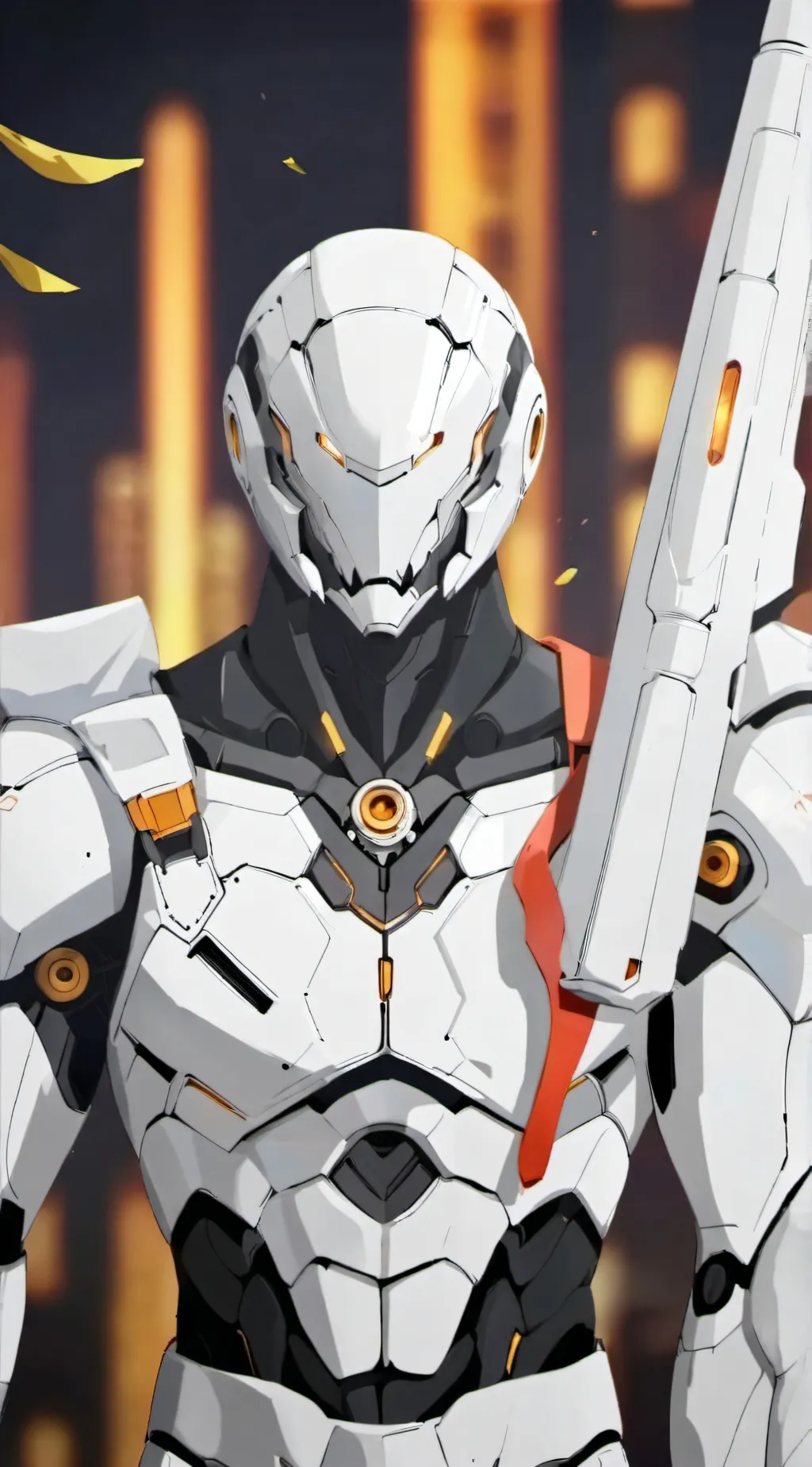 ai character: gundam background