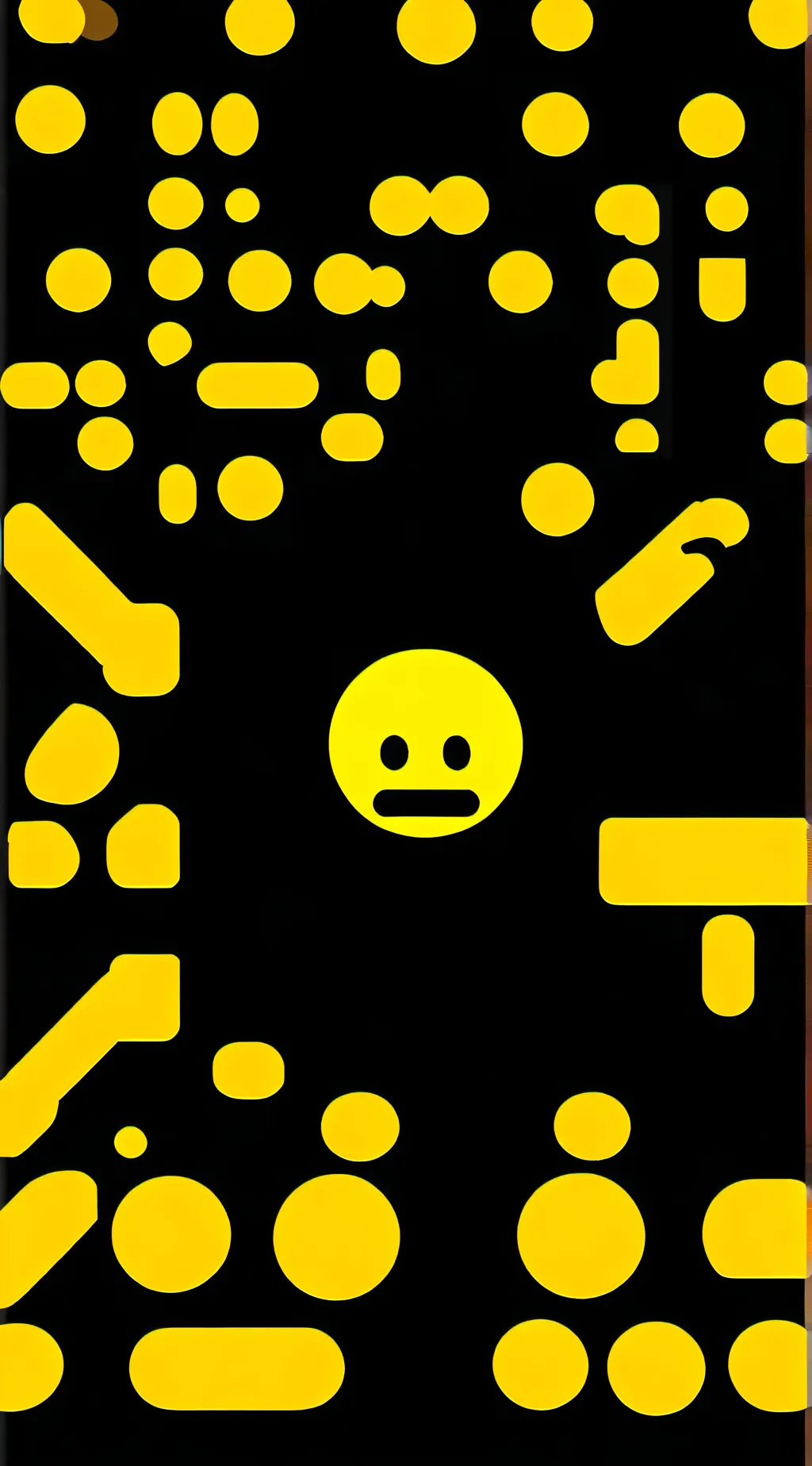 ai character: PAC-man background