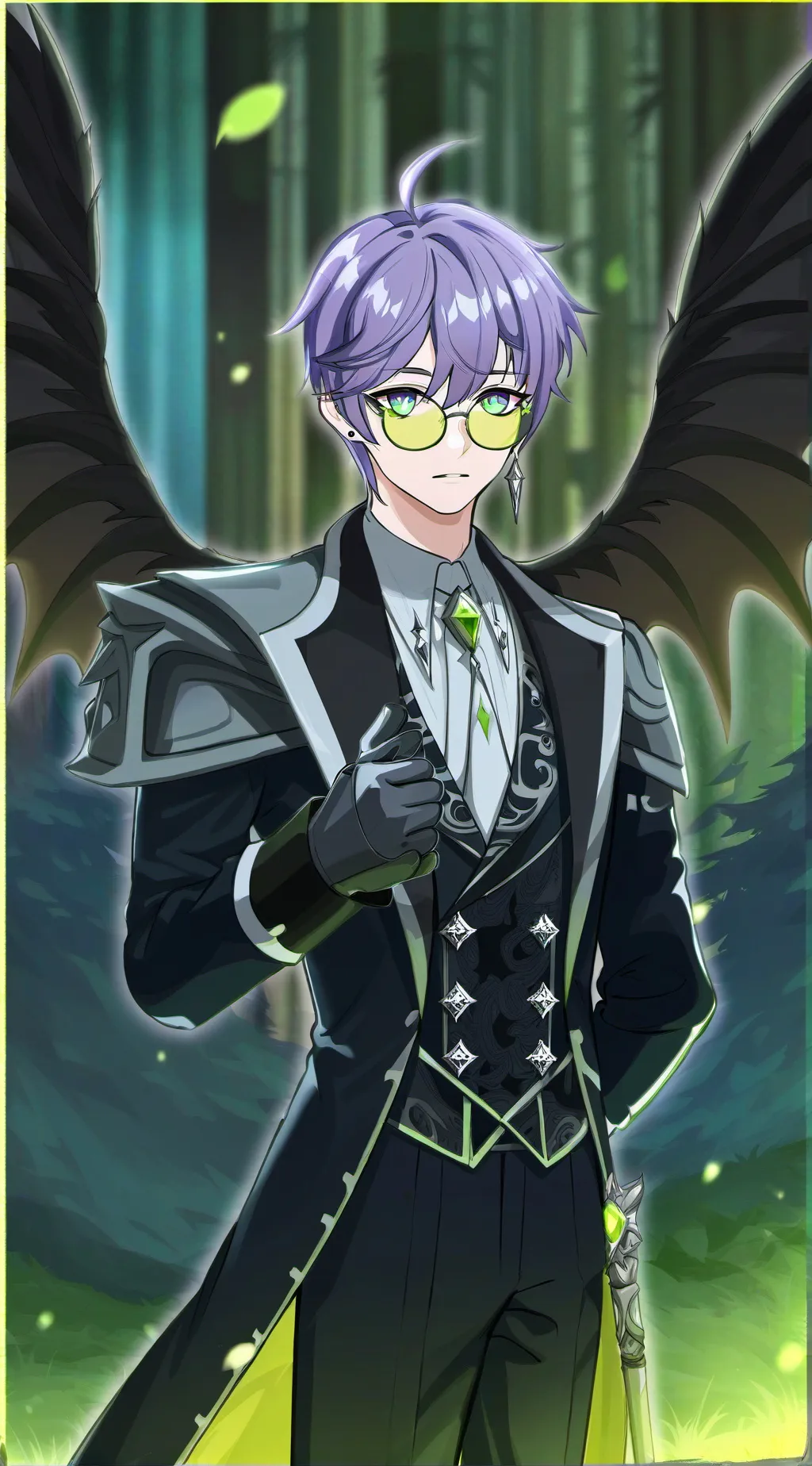 ai character:  peci background