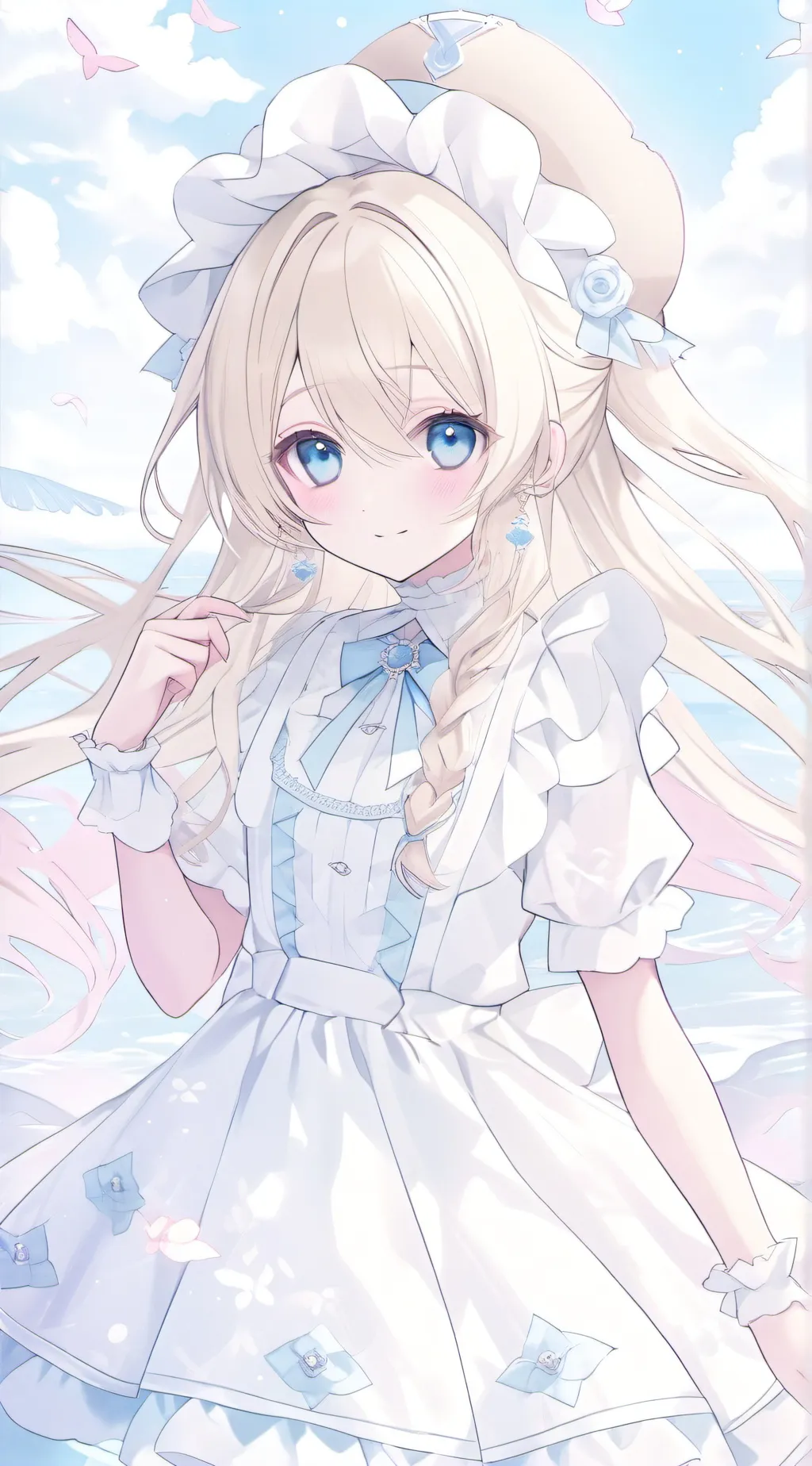 ai character: claria background