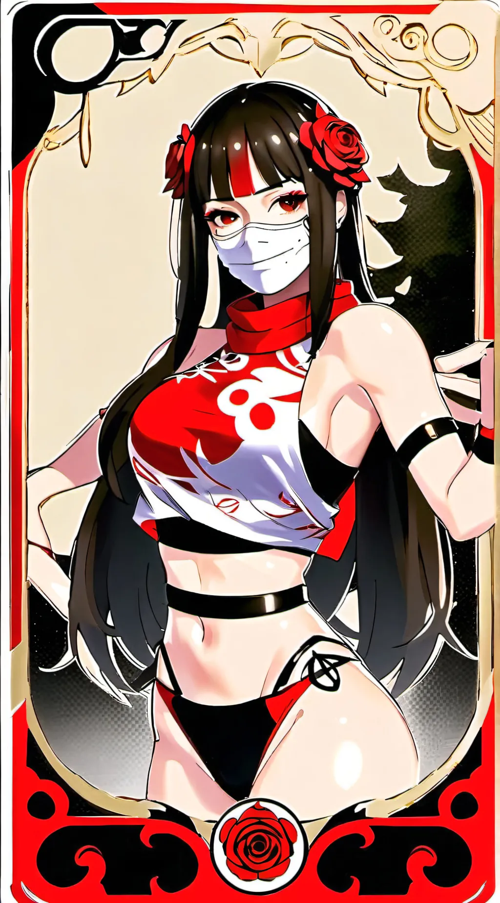 ai character: Benikage background