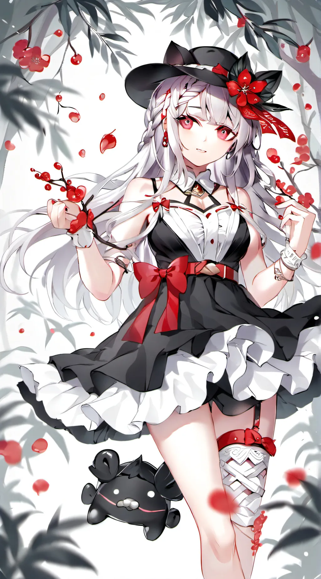 ai character: Fee Elisabet  background