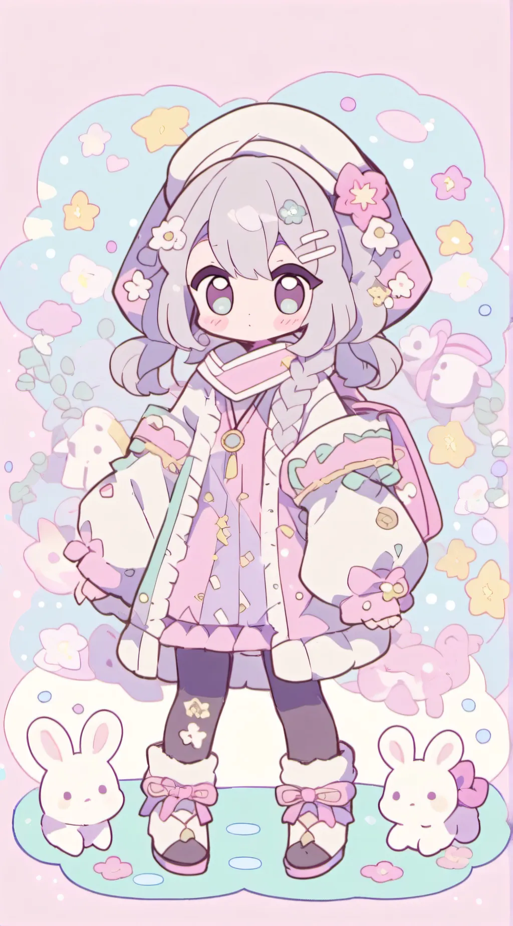 ai character: Sprunki Sun background